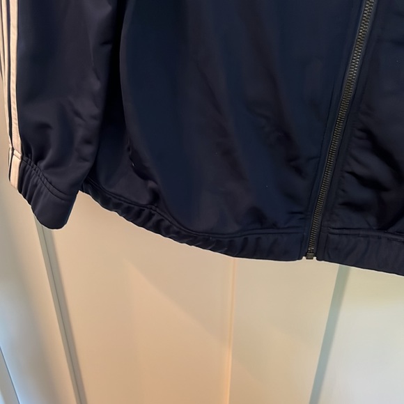 Adidas Navy 2x Zipped Jacket - Picture 5 of 5